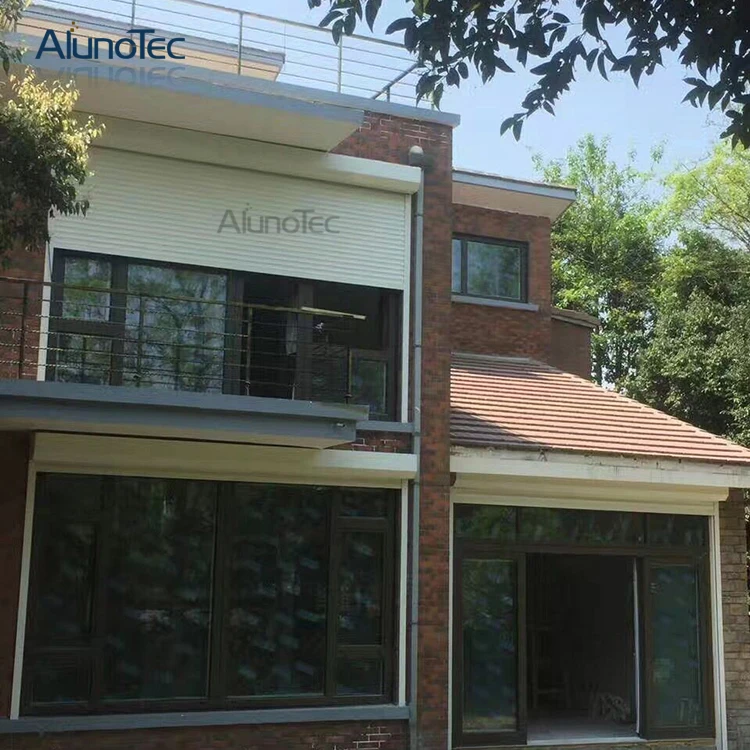 Жилой Алюминиевые Рольставни звук изолированный окно и дверь|shutter window|aluminum