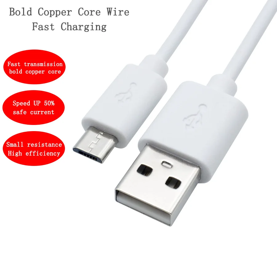 USB кабель 1 м 2 для быстрой зарядки Android Samsung Sony HTC LG Huawei Xiaomi|Кабели MP3/MP4-плееров| |