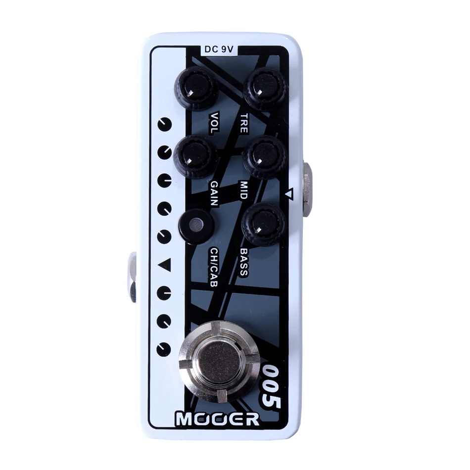 Mooer 005 Fifty-Fifty 3 electric guitar effect pedal guitar accessories  High quality dual channel preamp Independent 3 band EQ