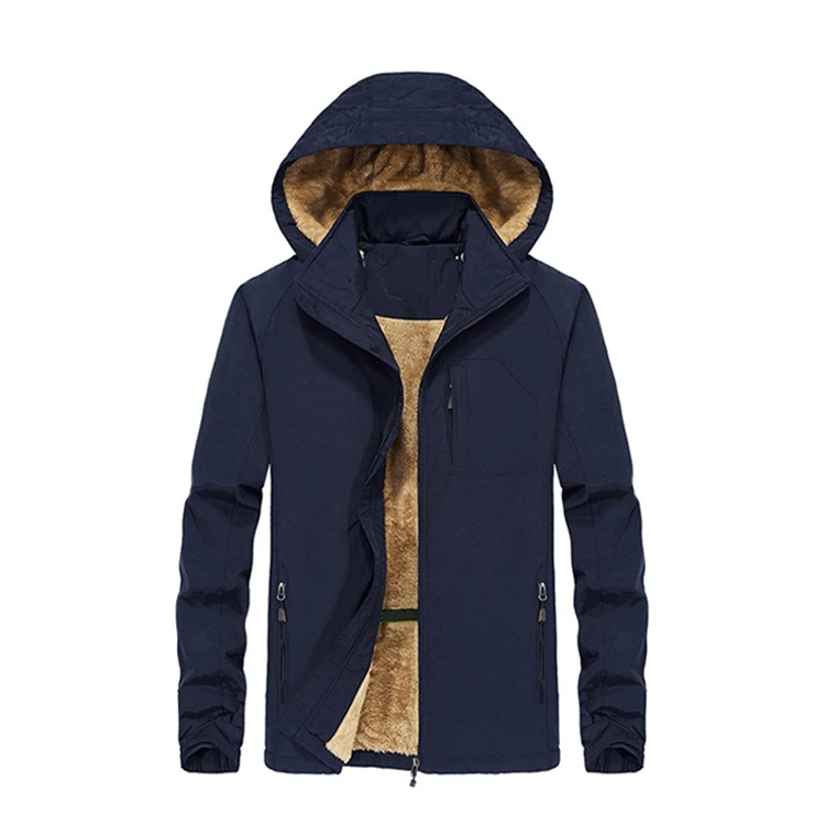 Новинка; зимние мужские куртки; повседневная куртка с капюшоном в стиле милитари; Мужская ветровка; ветрозащитная верхняя одежда; Мужская брендовая одежда; SA659 - Цвет: Dark Blue