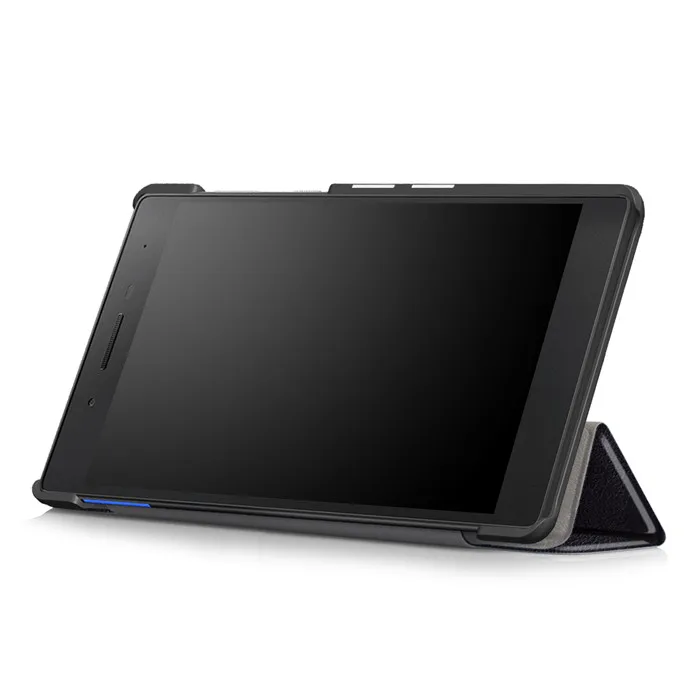 50 шт. PU Стенд чехол для Lenovo tab4 Tab 4 7 Essential TB-7304 tb-7304f tb-7304i tb-7304x " Планшеты(tab7 важно