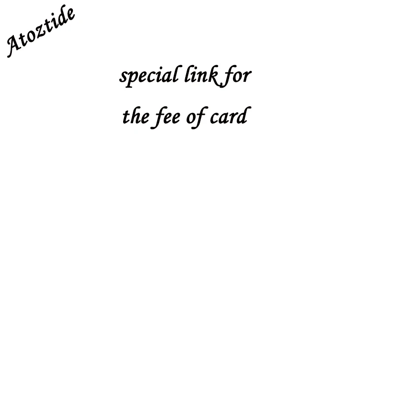 

the fee of card
