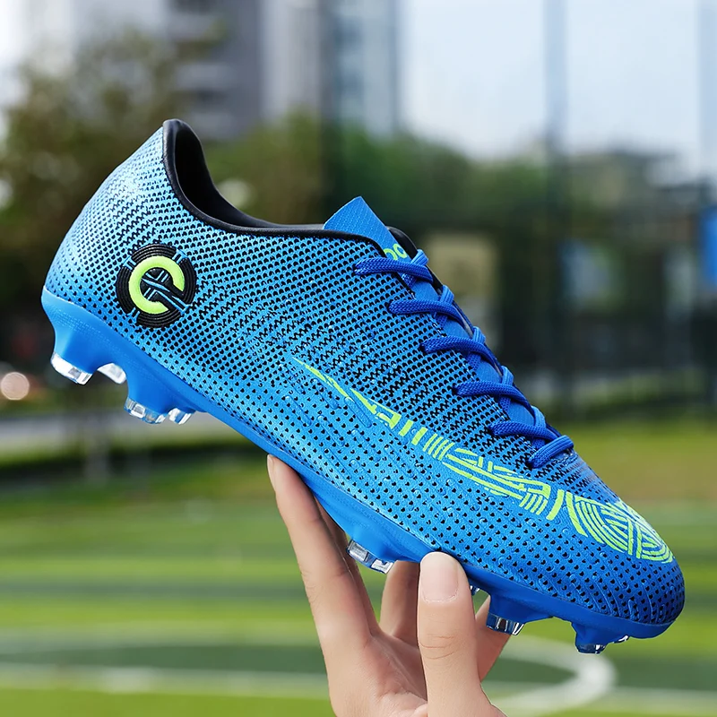 

HUMTTO Soccer Shoes Men Outdoor Superfly Football Sport Shoes Male Professional Cleats Anti-skid Athletic Soccer Sneakers Kids