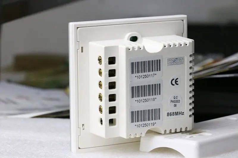 Focus PL-708R 433/868mhz electrical switch wireless Touch Screen Smart Light Switch