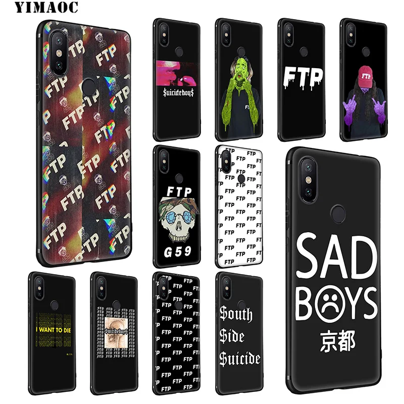 YIMAOC FTP Suicideboys Череп Мягкий чехол для Xiaomi mi 9T 9 8 Se 6 MAX 3 A1 A2 Lite CC9E CC9 6X 5X POCOPHONE F1 |