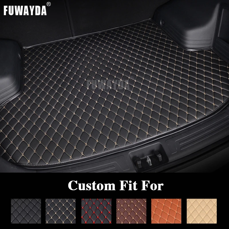 

FUWAYDA car ACCESSORIES Custom fit car trunk mat for for SKODA Fabia 2007 to 2013 travel non-slip waterproof Good quality