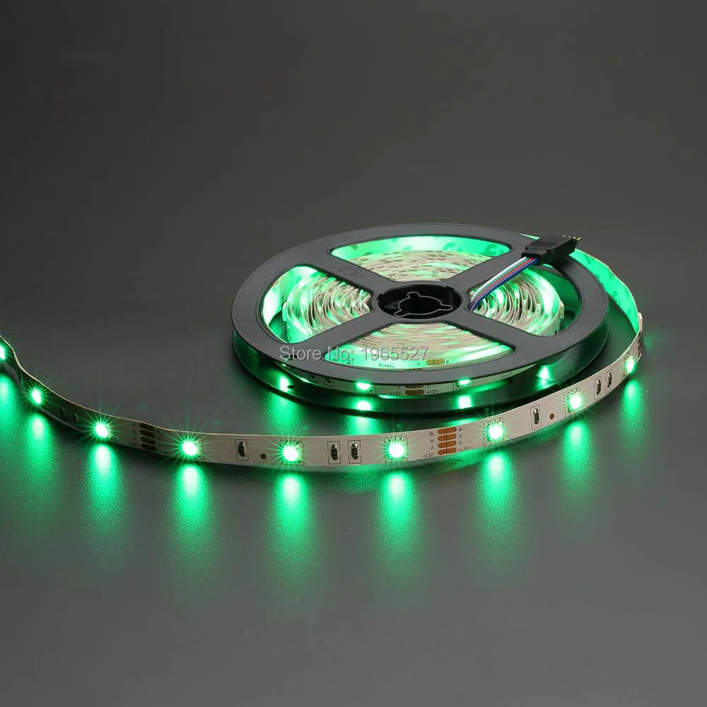 5M 5050 RGB LED strip light 150LED/m tape +24 key remote controller Kit | Лампы и освещение
