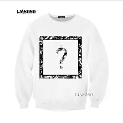 Liasoso 2018 хип-хоп музыки соул-певица, Pharrell Боб Марли кофты 3D с длинными рукавами с принтом для Для мужчин/Wo для мужчин унисекс G028