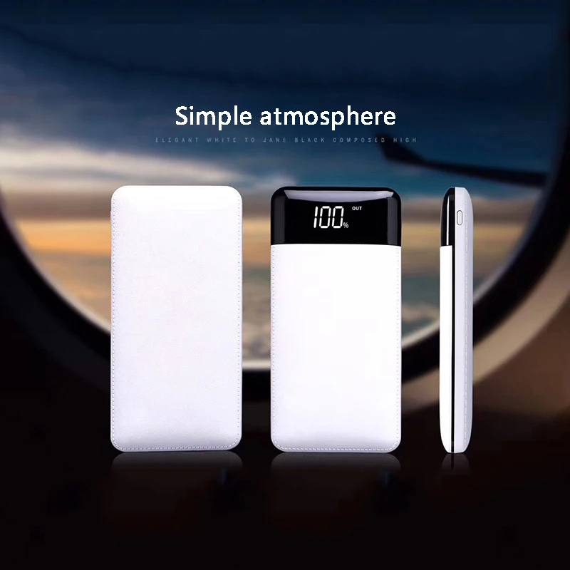 Power bank 30000mah портативное зарядное устройство power bank 18650 poverbank lcd дисплей питания bateria externa для xiaomi iPhone samsung