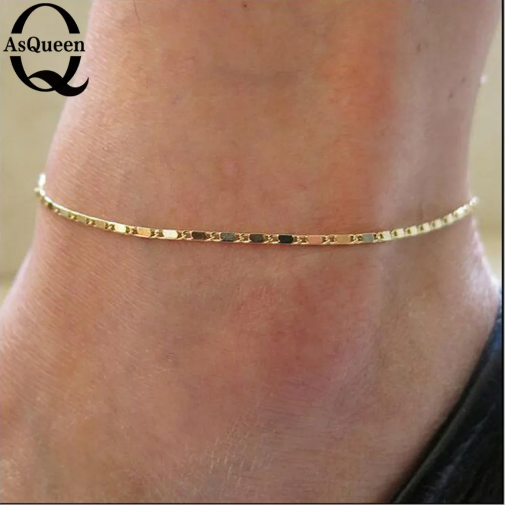 Fine Sexy Anklet Ankle Bracelet Cheville Barefoot Sandals Foot Jewelry Leg Chain On Foot Pulsera