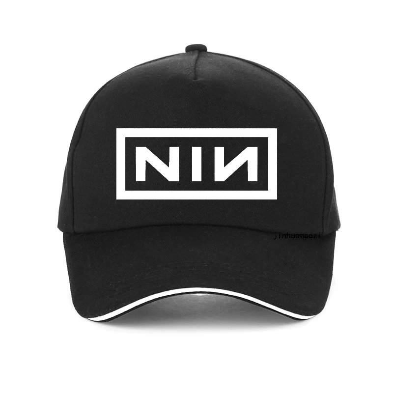 

summer Fashion Visor for Men Women Baseball caps Print Nine Inch Nails Rock Band hat Unisex bone adjustable snapback hats gorras