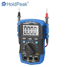 HoldPeak HP-37C True-RMS цифровой мультиметр 6000 отсчетов Esr тестер AC DC Напряжение Амперметр Ток Ом NCV тестер с подсветкой