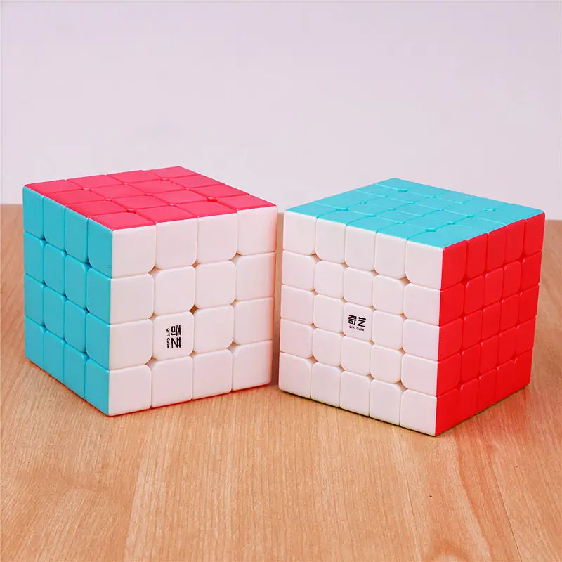 QIYI warrior 3x3x3 4x4x4 5x5x5 Волшебные кубики, детские игрушки, скоростные пазлы, куб, обучающая наклейка, меньше магических игрушек, карманный куб 2x2x2 - Цвет: 4x5 layer