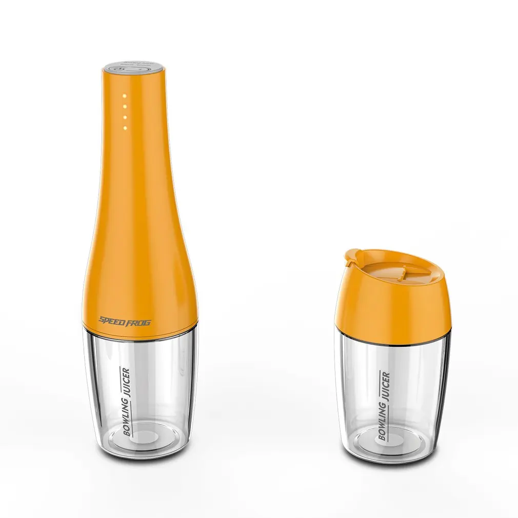

350ml Juicers Portable Fruit Squeezer USB Charging Cup Bowling Juicer Blender Multifunction Juice Maker Machine 350ml