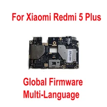Глобальная прошивка оригинальная тестовая Рабочая плата разблокировки для Xiaomi Hongmi 5 Plus Redmi 5 Plus материнская плата шлейф