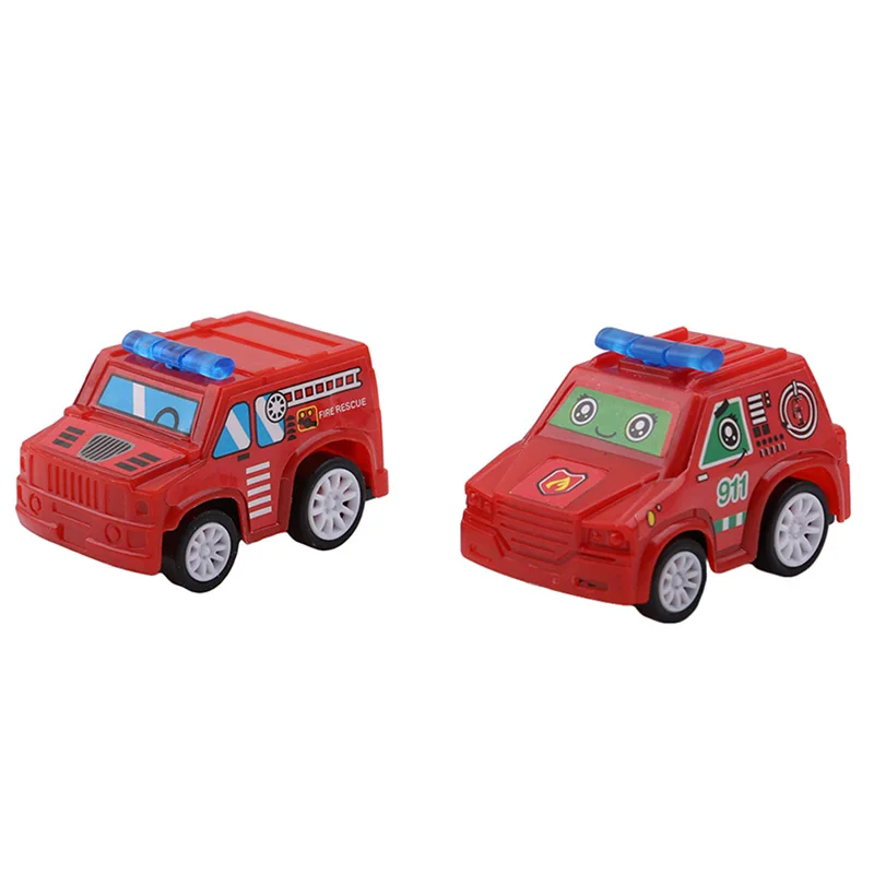 6 шт. привлекательные игрушки для автомобиля пожарная модель мини-машинки Гоночная машина Смешные гаджеты Необычные интересные игрушки для детей рождения