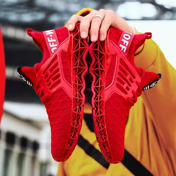 

Street fashion shoes men's mesh casual sports shoes circulation breathable sole cushion design flat with soft non-slip