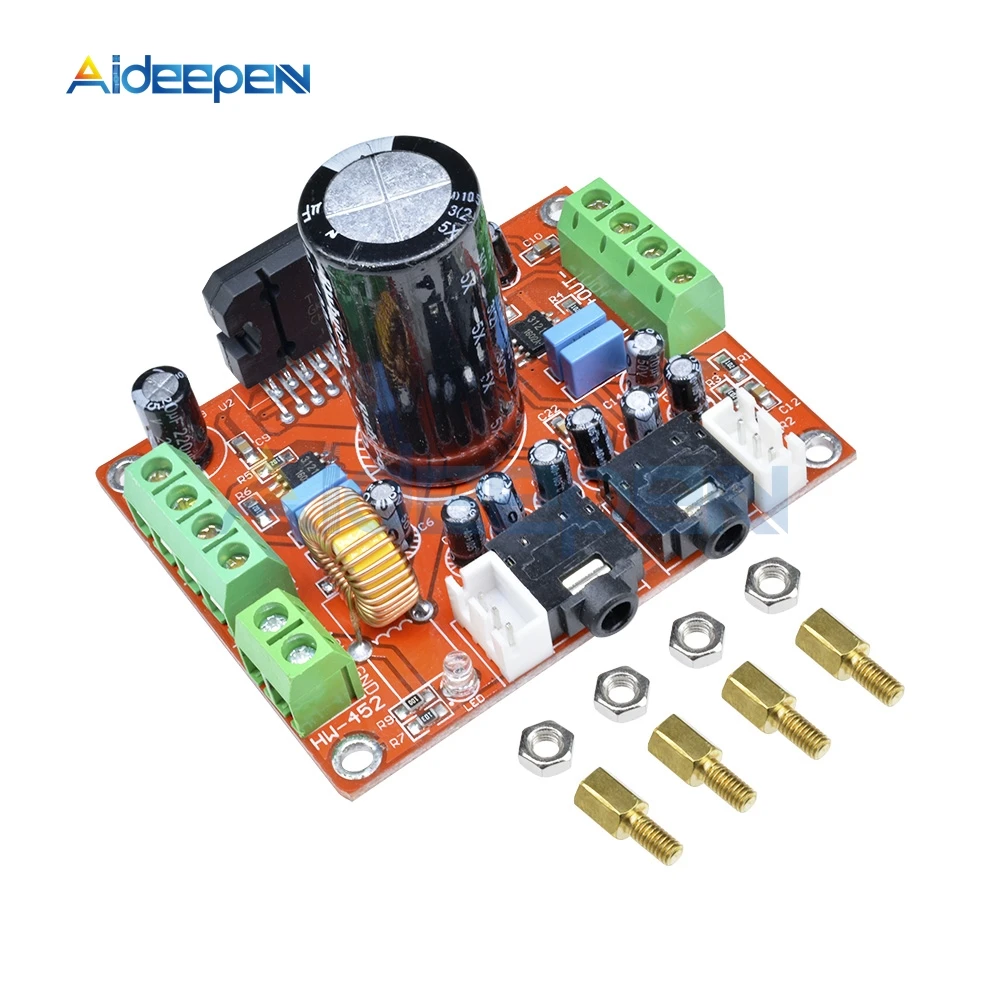 

TDA7850 DC 12V 4 * 50W Car Audio Power Amplifier Module BA3121 Noise Reduction Module Amplifier Breadboard