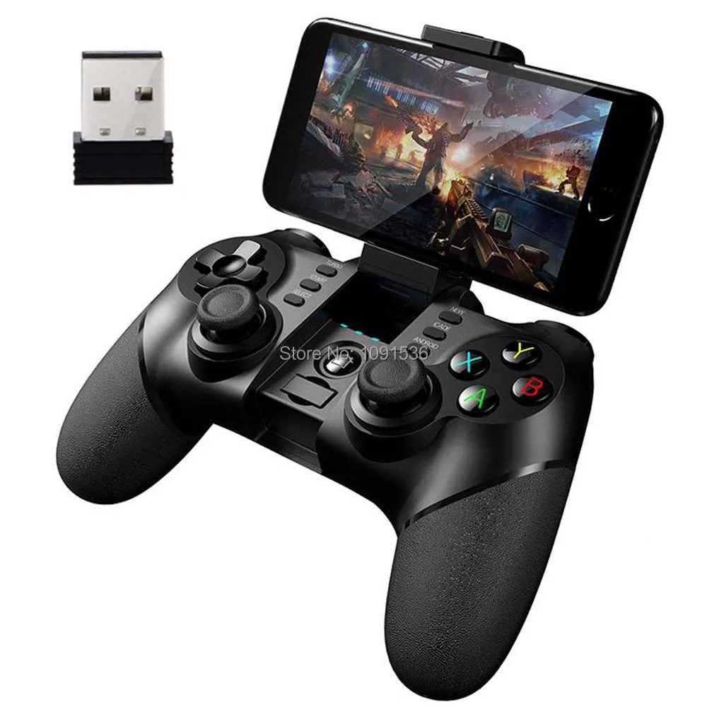 

Ipega 9076 PG-9076 Bluetooth Gamepad Game Pad Controller Mobile Trigger Joystick For Android Cell Phone PC Hand Free Fire