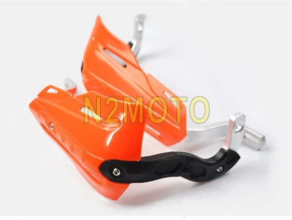 Plastic Motorcycle Motocross Dirt Bike MX ATV DAKAR Hand Guards Orange Handguard Fit For CR CRF XR XLR 100 350 450 660 Plastic Motorcycle Motocross Dirt Bike MX ATV DAKAR Hand Guards Orange Handguard Fit For CR CRF XR XLR 100 350 450 660