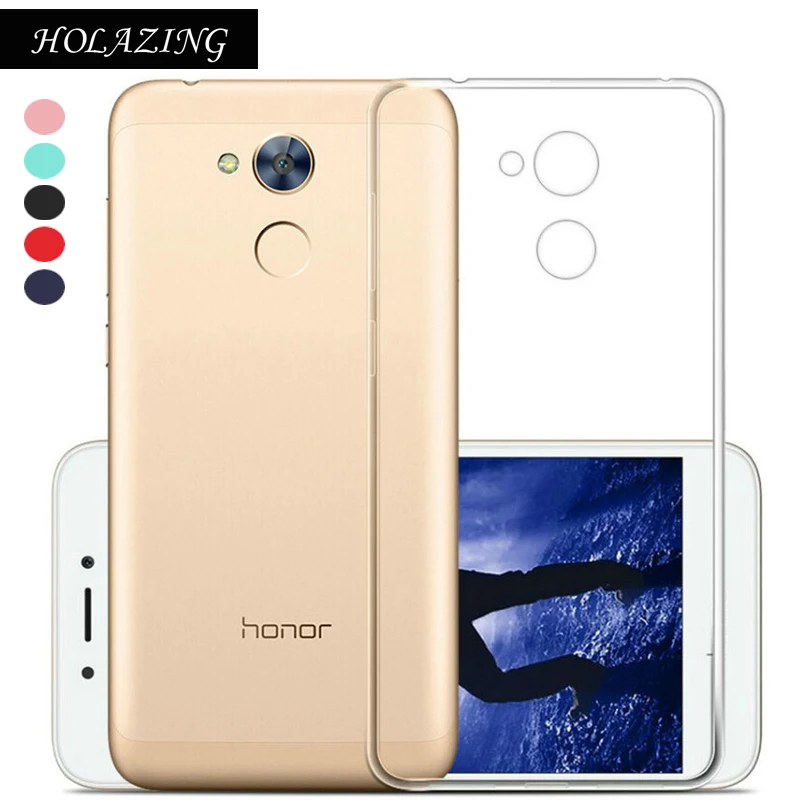 Прозрачный мягкий силиконовый чехол для Huawei Honor 6A 5 0 дюйма | Мобильные телефоны и