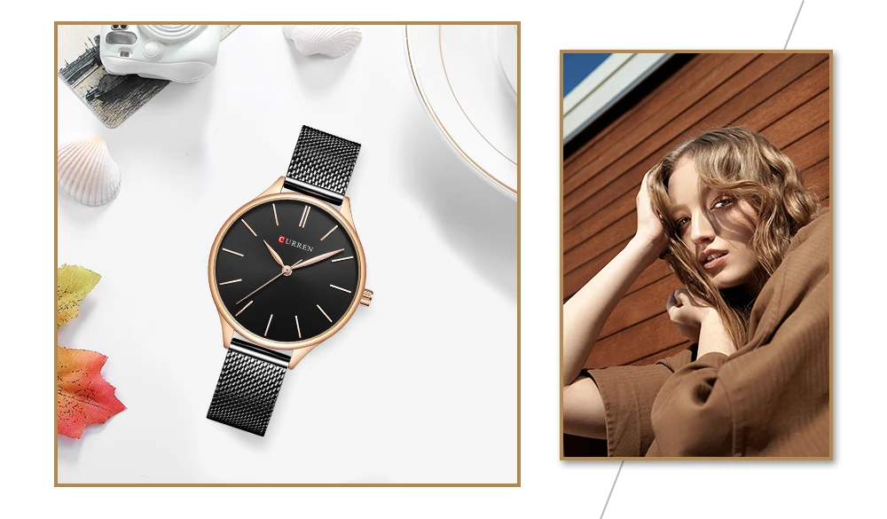 CURREN Лидер продаж часы Saat для женщин модный бренд платье дамы браслет часы розовое золото часы подарки relogios feminino reloj mujer