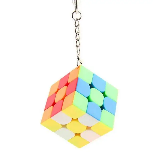 

Cuberspeed new MoYu Cubing Classroom Mini 3x3x3 Frosted Stickerless Cube Keychain 3.0cm