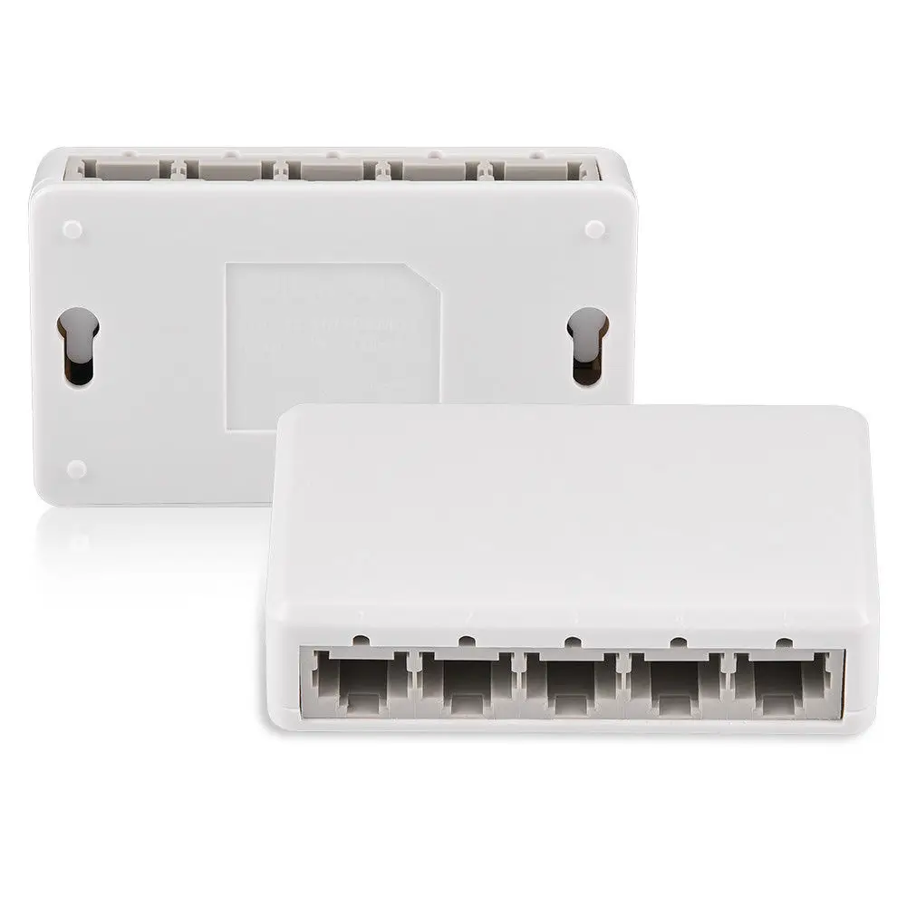 Интернет сплиттер Ethernet сетевой коммутатор 5 портов 10/100 Мбит/с scll|Сетевые