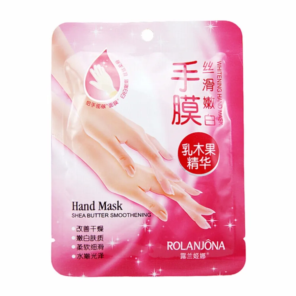 1 Pair Soft Whitening Hand Mask SKIN Care Shea Butter Essence Whiten Chamfer |
