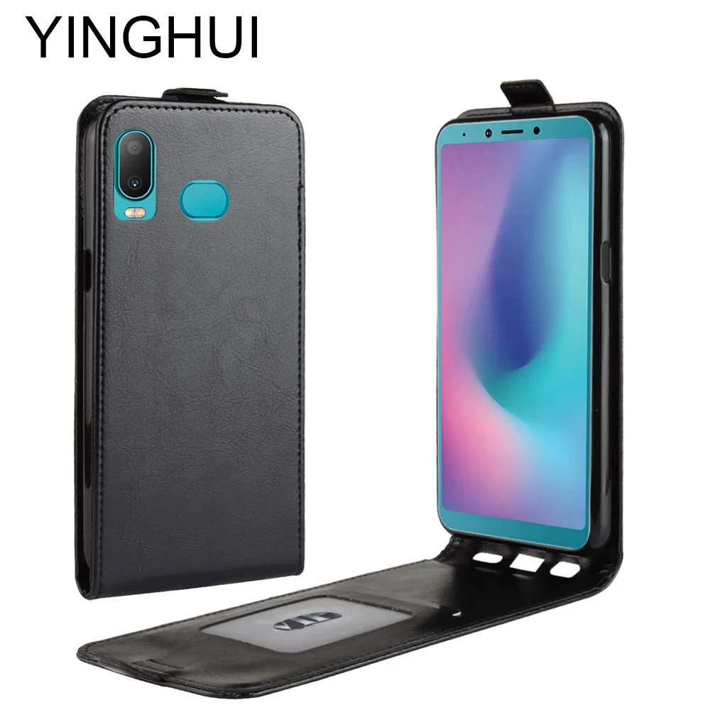 

YINGHUI For Samsung Galaxy A6S G6200 case cover silicone edge men business shockproof case For Samsung Galaxy A6s phone case