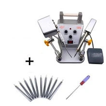 SZBFT 220 в 80 Вт ножной переключатель автоматически отправляется Оловянная паяльная машина для припоя провода 0,6 мм-1,6 мм автоматическая паяльная машина