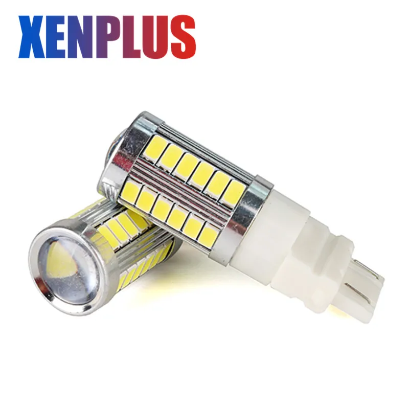 Xenplus 2 шт. T25 3156 P27W 3157 P27/5 Вт светодиодные автомобильные сигнальные огни 33 SMD для Jeep