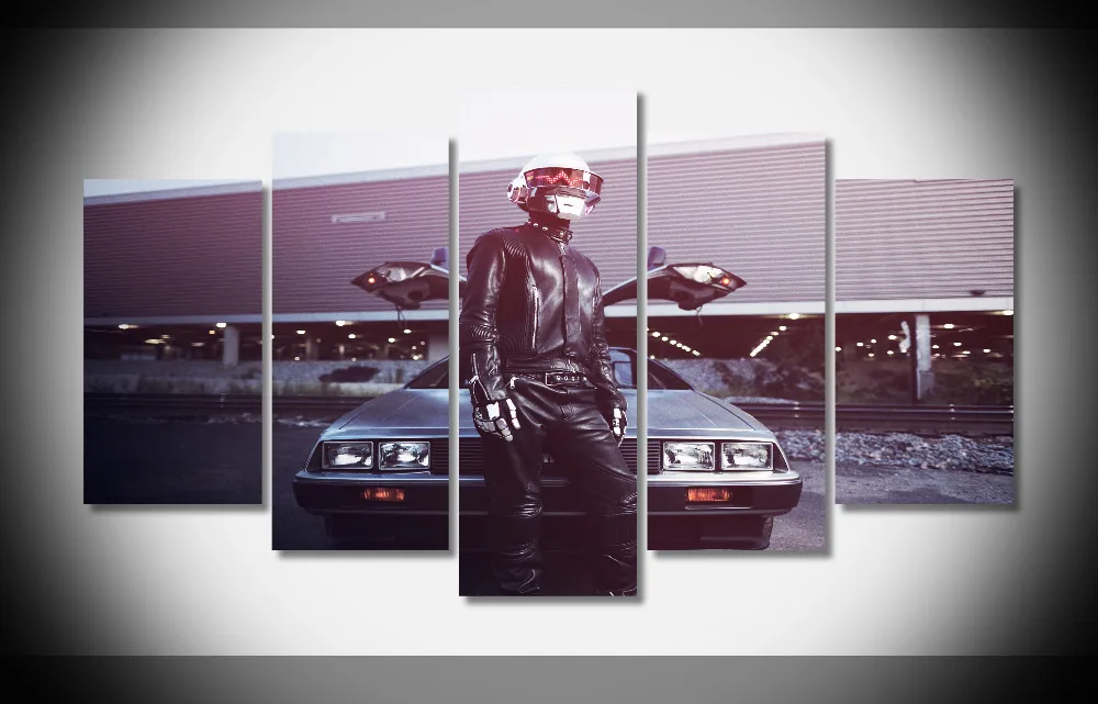 

6560 Daft Punk Poster Music Fans poster framed art print wool framed gallery New - gallery wrap art print home canvas decor