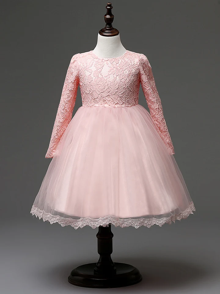 plain white childrens dresses