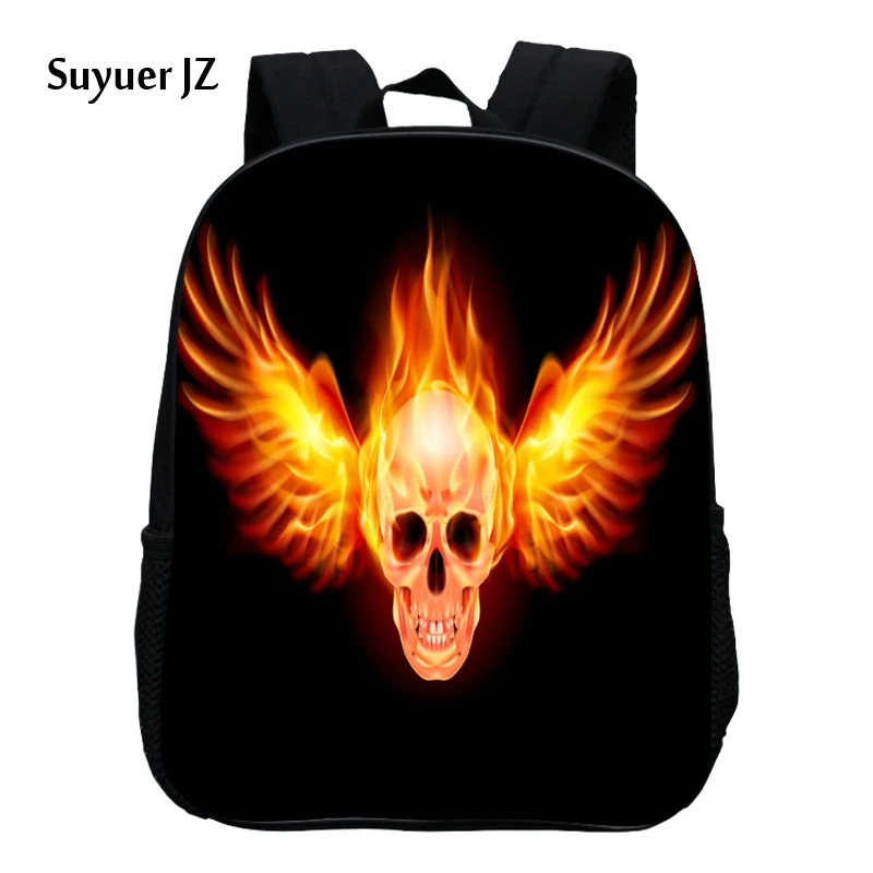 

Fashion Children 3D Skull Animals Print School Bags Kids Schoolbag For Boys Girls Backpack Student Mochila Bookbag Infantil Baby