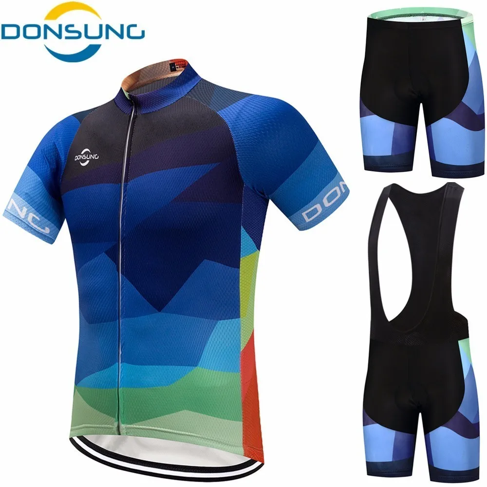 BYDONSUNG Summer Short Sleeve Cycling Set Mountain Bike Clothing Breathable Bicycle Jerseys Clothes Maillot Ropa Ciclismo 2018 | Спорт и