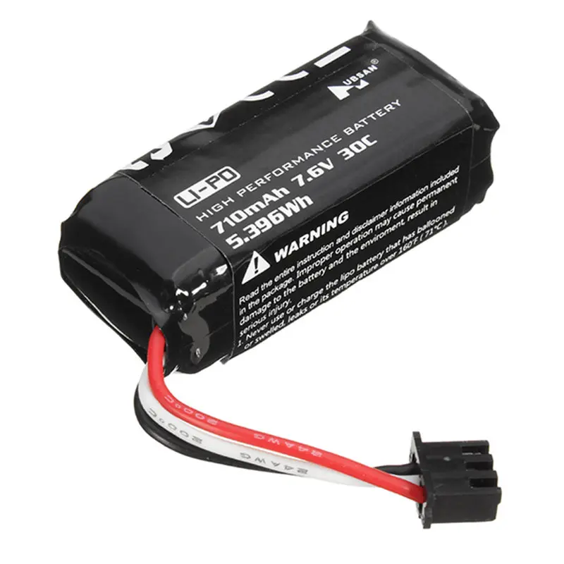 Hubsan H122D RC Квадрокоптер запасные части 7,6 V 710mAh перезаряжаемый lipo-аккумулятор H122D-16 для RC Дрон FPV запасные аксессуары