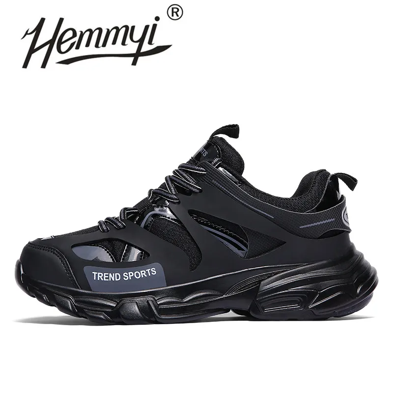 

Hemmyi Mens Shoes Casual 2019 Spring Summer Trainers Chaussure Mesh Breathable Outdoor Sport Shoes Tenis Masculino Adulto 39-46