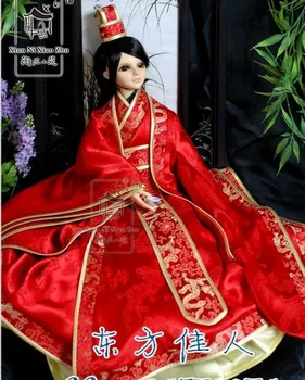 

SD Doll Ancient Chinese Costume Hanfu Doll Traditional Chinese Wedding Red Hanfu Male Costume Groom Costume