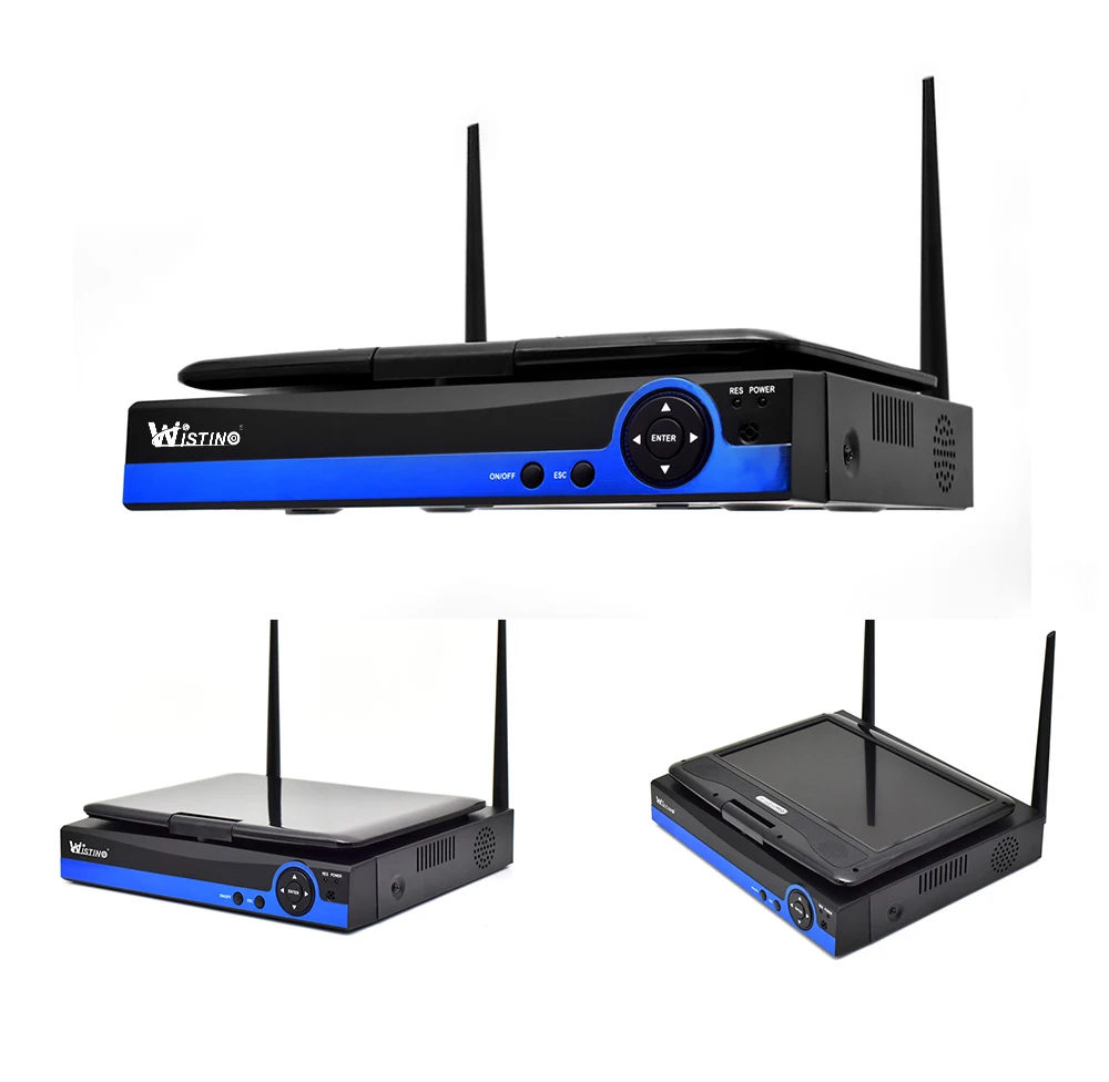 Wistino 960P IP Camera CCTV Security System Kit Wireless 4CH NVR Wifi Outdoor P2P Monitor Kits IR LCD Screen Surveillance Camera (16)