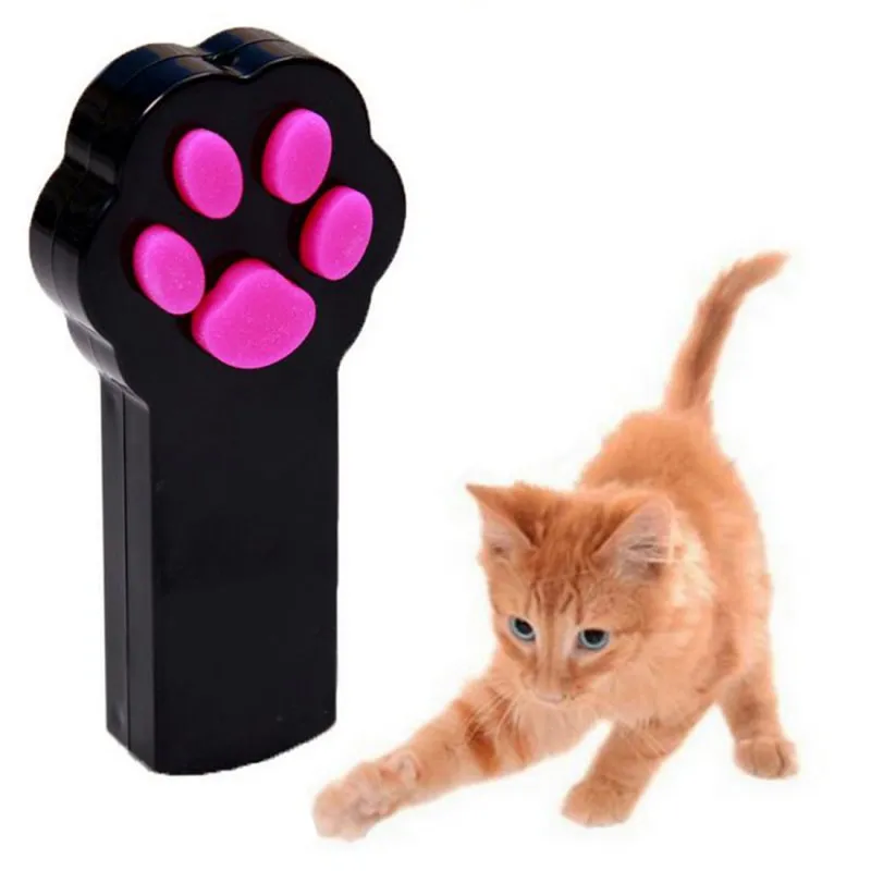Laser Tease Cats Rod / Remote Control Cat Dog Toy Small ...