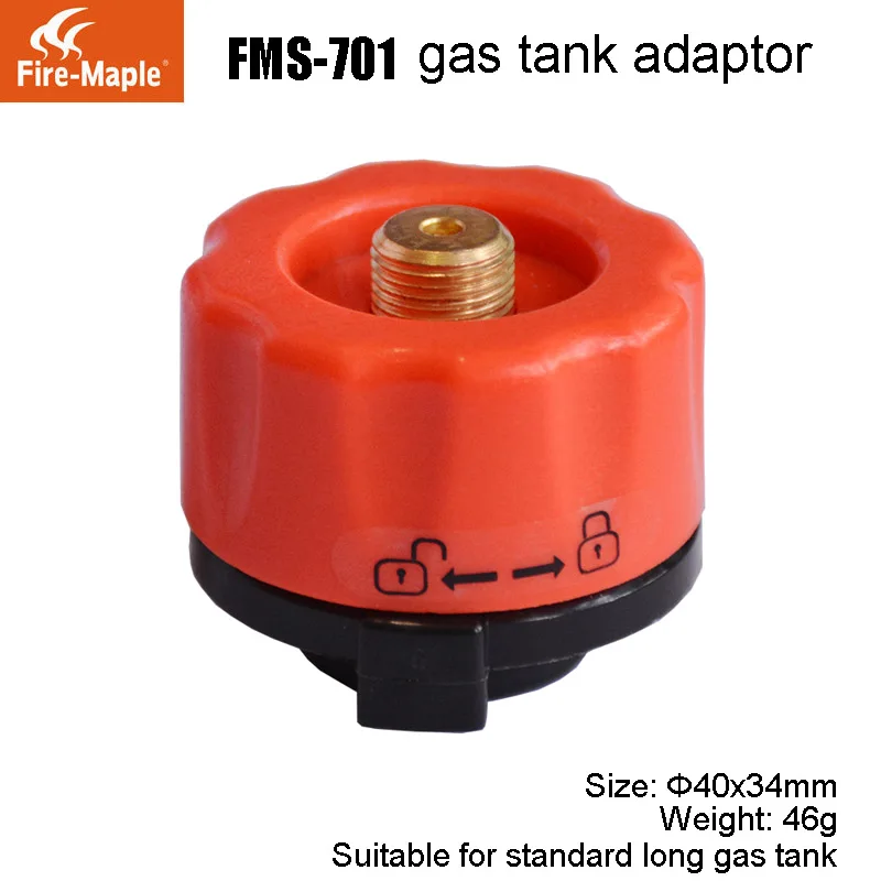 

Fire Maple Fms-701 Ultra Light Outdoor Gas Stove Camping Stoves Long Flat Tank Connector Adaptor FMS-710 Gas Tank Stand