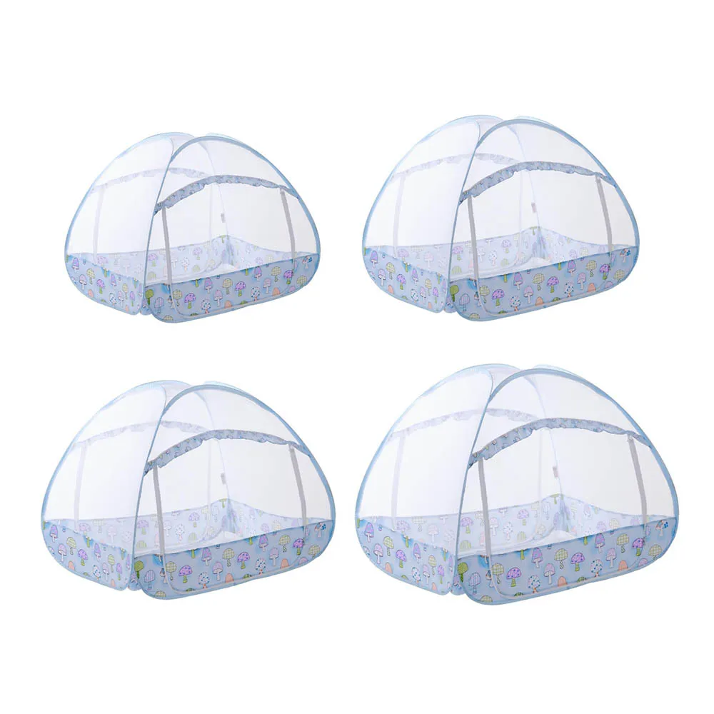 Переносная детская кроватка противомоскитная сетка на кровать складная кроватка сетки палатка для колыбели малыша навес кровать, палатка