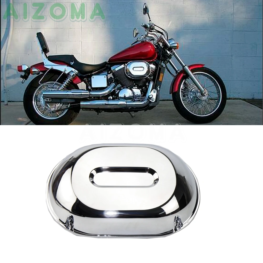 Хромированный чехол для фильтра пылесоса Honda VT750 DC VT750DC VT750DCA Shadow Spirit 2001-2007 с рамкой