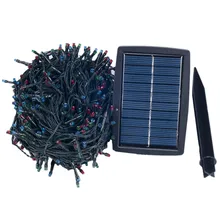 30.5M 300 LED Solar Power garlands Garden Party String Fairy Lamp Colored light