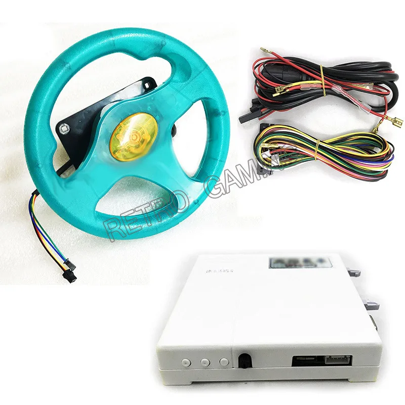 US $211.99 5set 31 in 1 game boardsteering wheel wiring harness for DIY Children Game Machine Coinoperated game machine