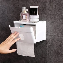 Настенный тканевый ящик для ванной комнаты отдыха Водонепроницаемый держатель туалетной бумаги настенный диспенсер для полотенец