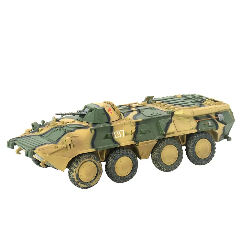 

1:72 scale pre-built Soviet BTR-80 APC Russian amphibious armoured personnel carrier hobby collectible finished plastic model