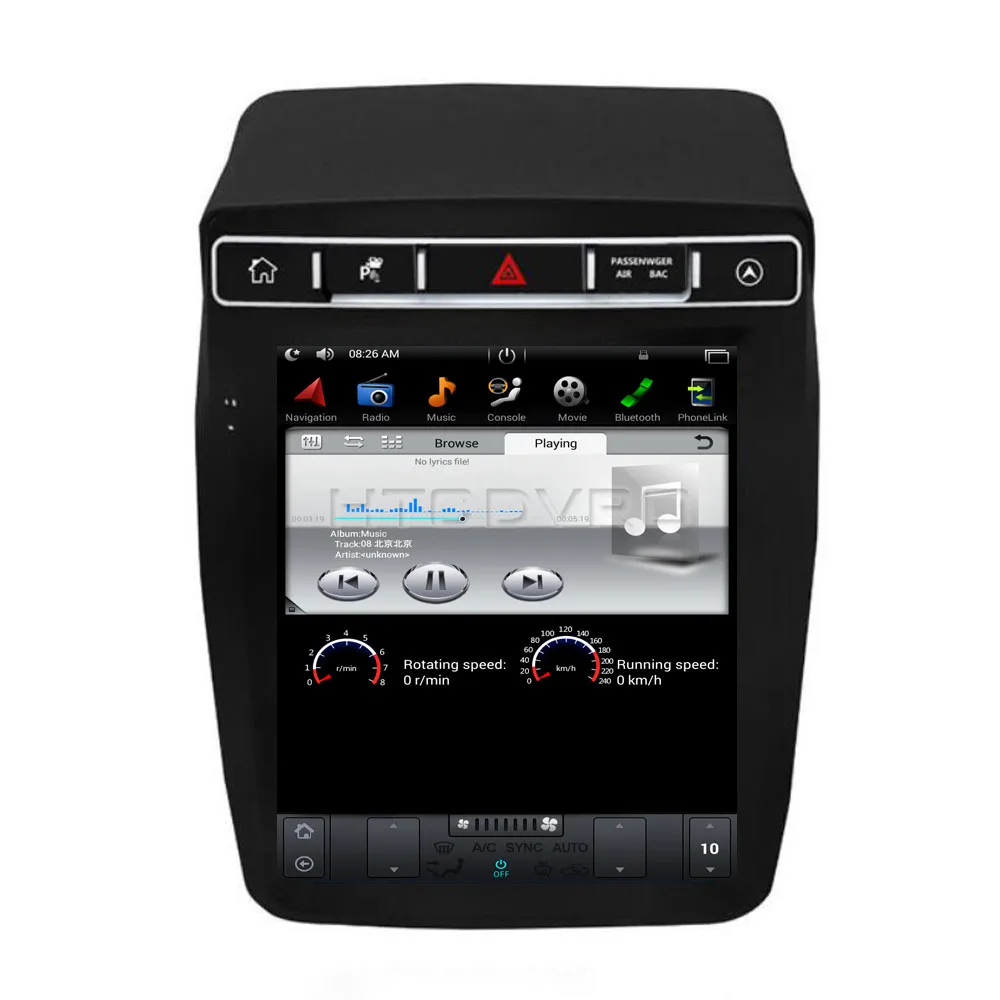 Top YMODVHT 10.4inch Telsa Style Vertical Screen Quad Core Android 7.1 2GB RAM Car DVD GPS for VW Touareg 2010-2015 2016-- RDS Radio 15
