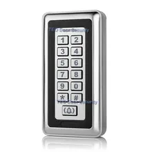 Металлический корпус из нержавеющей стали IP68 ID клавиатура контроля доступа Wiegand 26 вход и выход 125 кГц carder reader